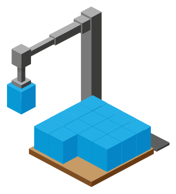 Pallettizzatore cartesiano